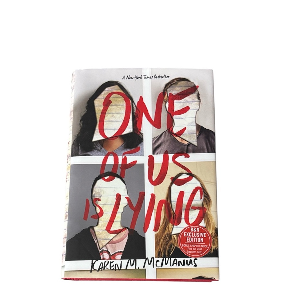 One of Us Is Lying Hardcover Book